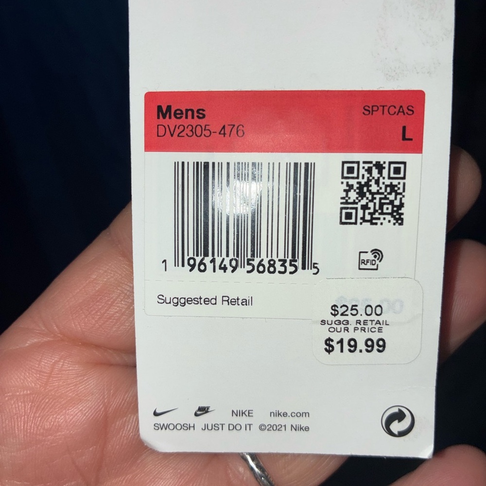 Nike Tee W/ Nike Air Logo - Picture 2 of 2